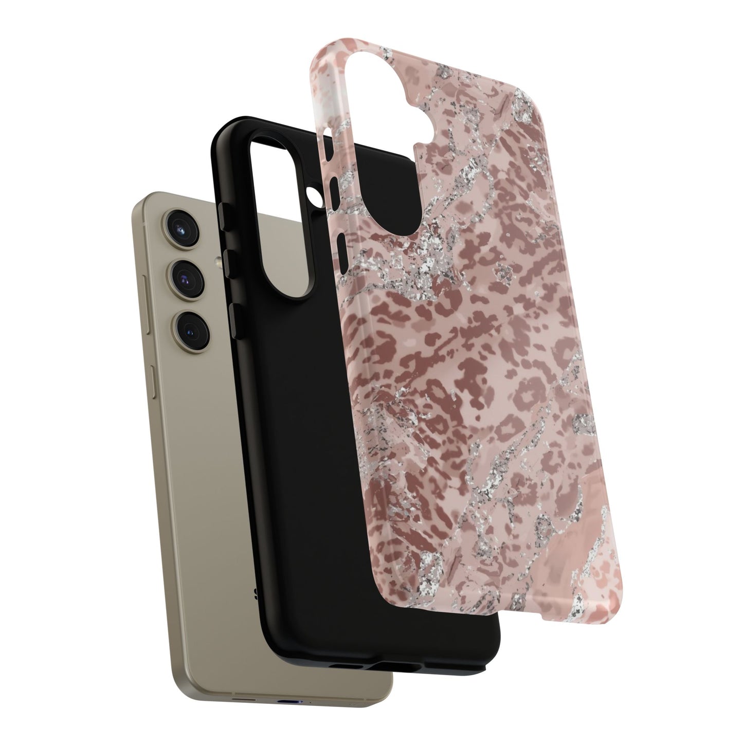 Tropical Monstera Phone Case — Colorful Leaf Protective Tough Case