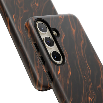 Copper Swirl Phone Case — Tough Protective iPhone Cover
