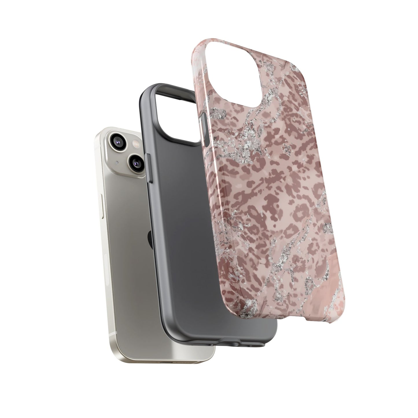 Tropical Monstera Phone Case — Colorful Leaf Protective Tough Case