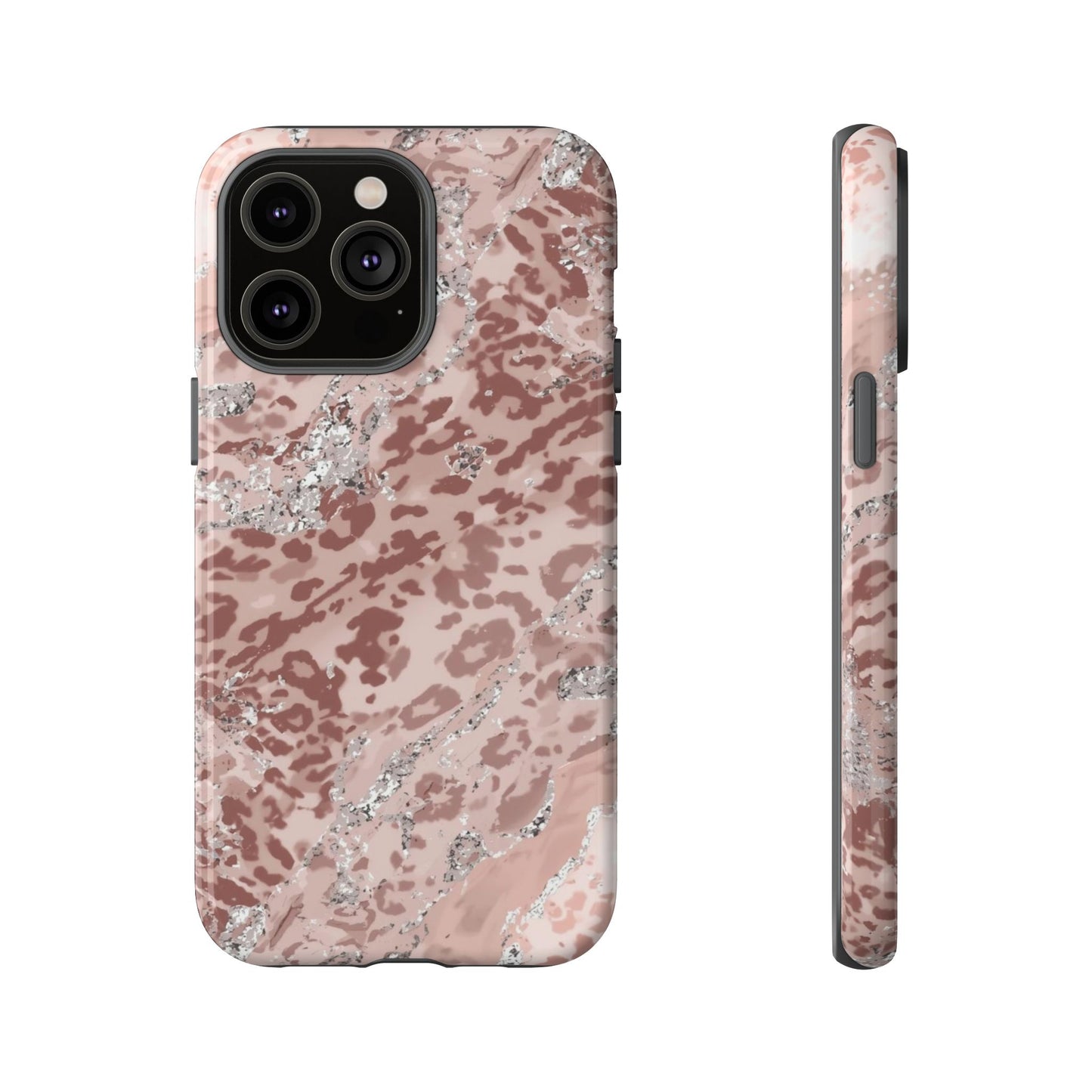 Tropical Monstera Phone Case — Colorful Leaf Protective Tough Case