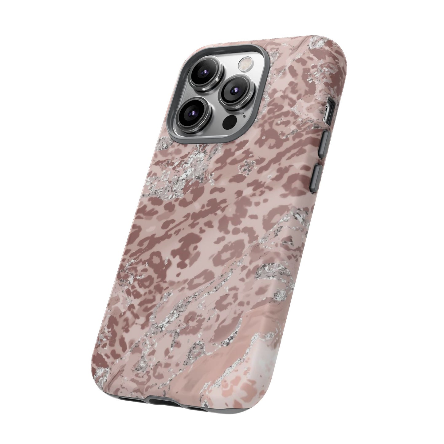 Tropical Monstera Phone Case — Colorful Leaf Protective Tough Case