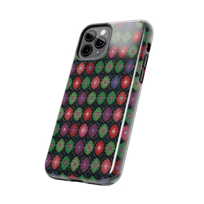 Copy of Floral Sunflower Tough Phone Case — Neutral Daisy Pattern Protective Cover