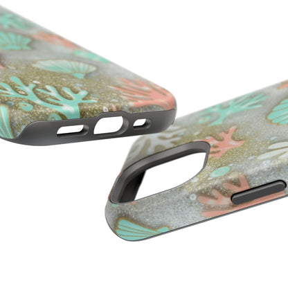 Seashell Coral Magnetic Impact Phone Case