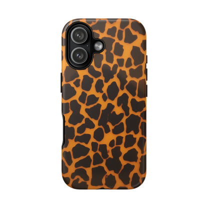 Leopard Print Tough Phone Case — Slim Protective iPhone Cover