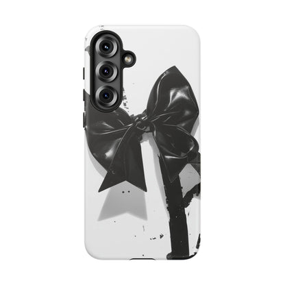 Phone Case — Black Bow Graphic Protective Cover