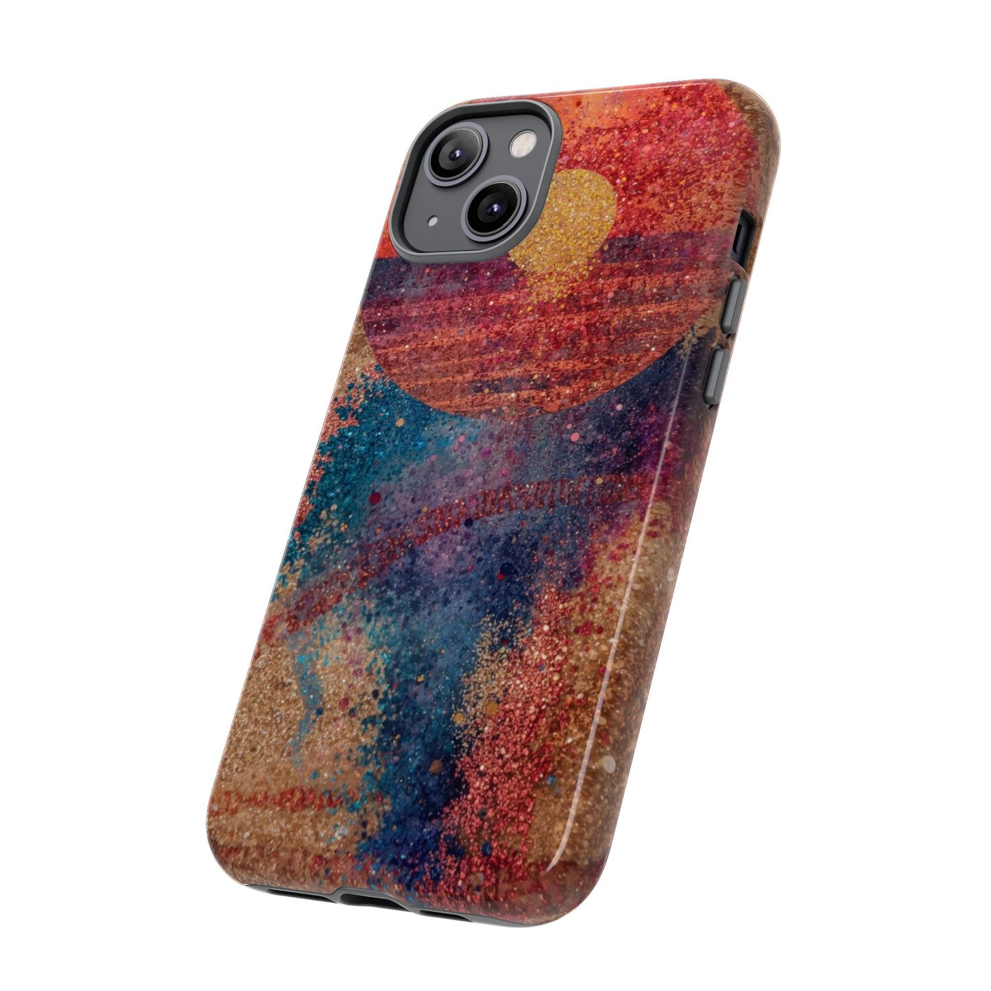 Retro Sunset Tough Phone Case