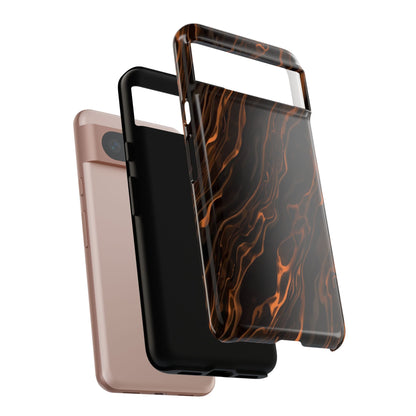 Copper Swirl Phone Case — Tough Protective iPhone Cover
