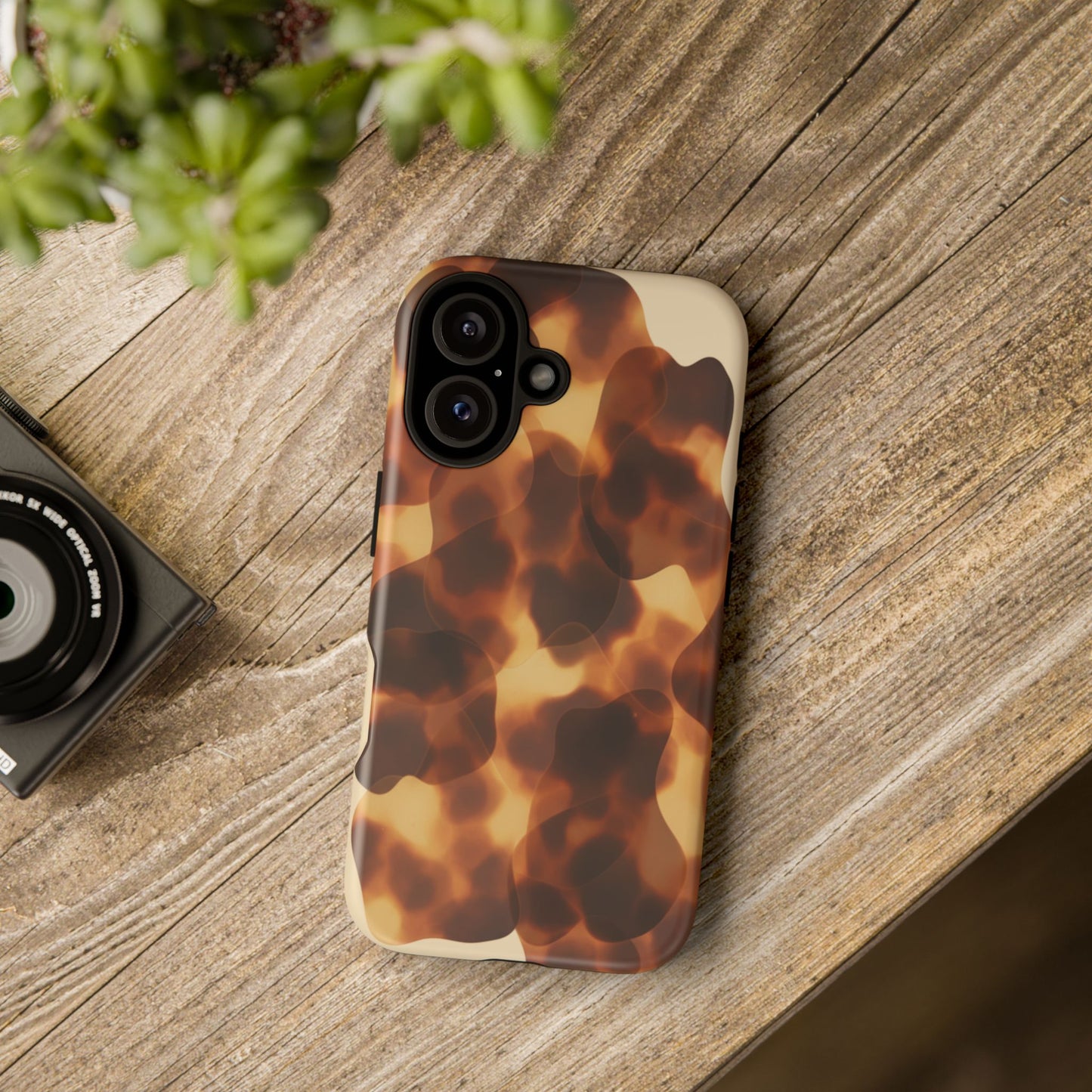 Tortoiseshell Phone Case — Tough Protective iPhone Cover