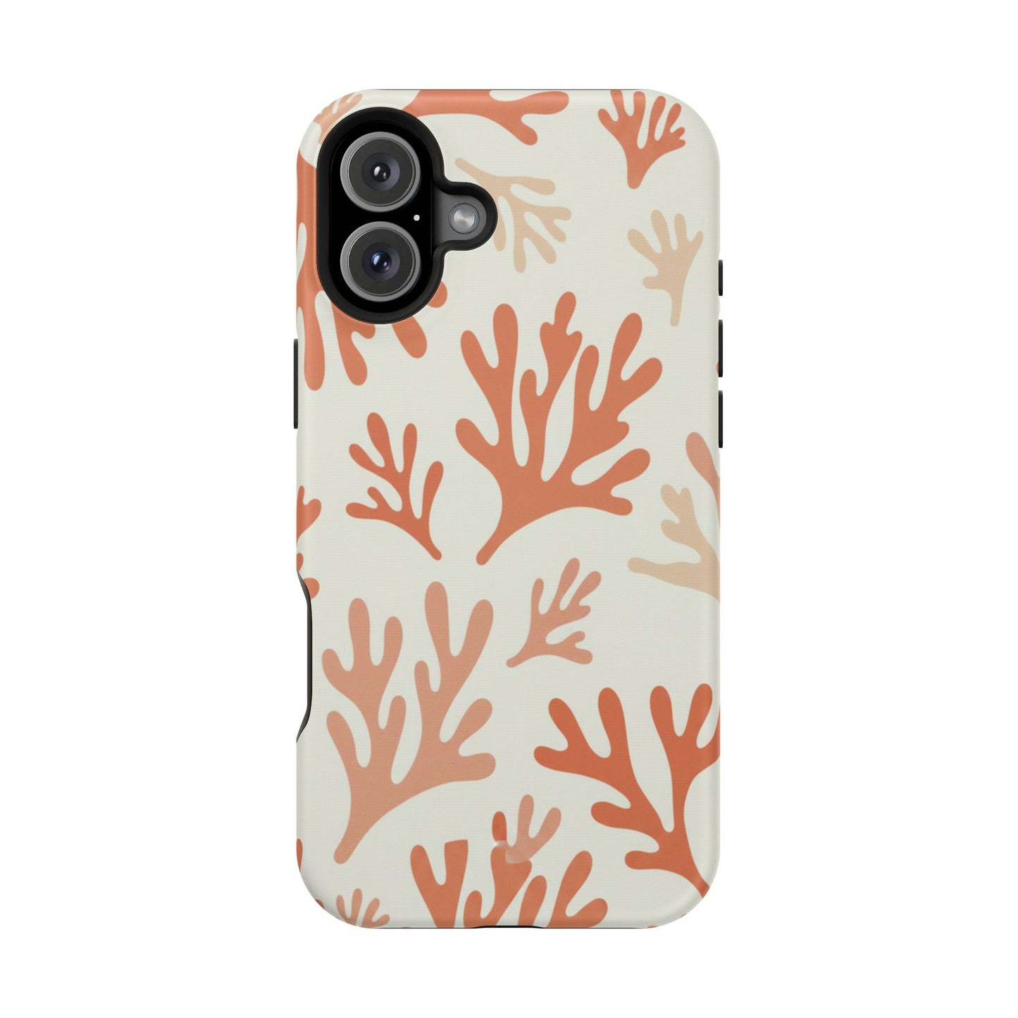 Coral Reef Magnetic Impact Phone Case — Protective MagSafe-Compatible Design