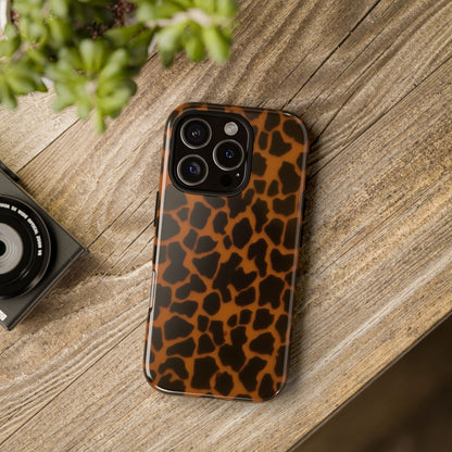 Leopard Print Tough Phone Case