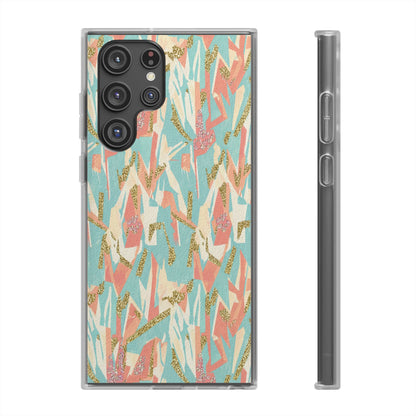 Pastel Abstract Floral Phone Case - Flexi Case
