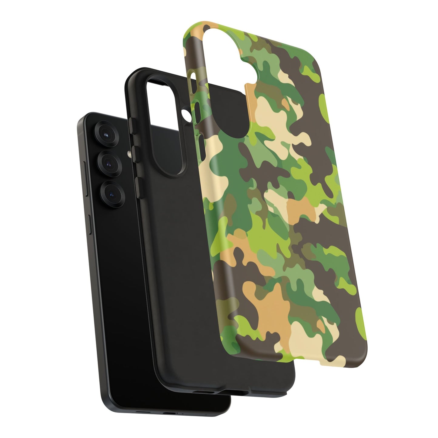 Camouflage Tough Phone Case — Military Camo Protective Cover