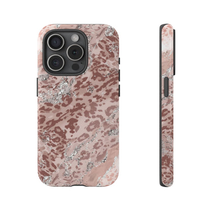 Tropical Monstera Phone Case — Colorful Leaf Protective Tough Case