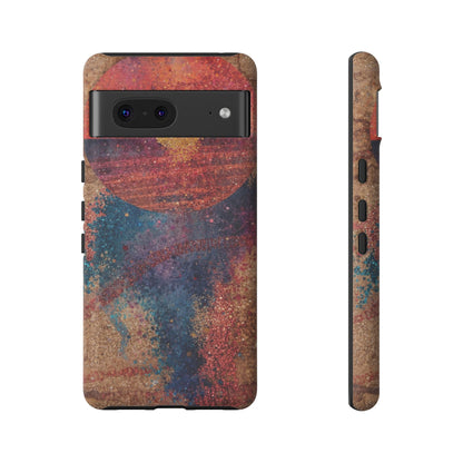 Retro Sunset Tough Phone Case