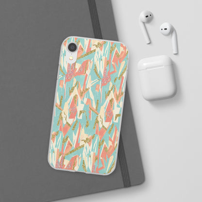 Pastel Abstract Floral Phone Case - Flexi Case