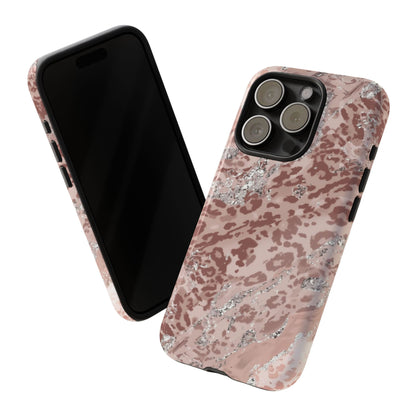 Tropical Monstera Phone Case — Colorful Leaf Protective Tough Case