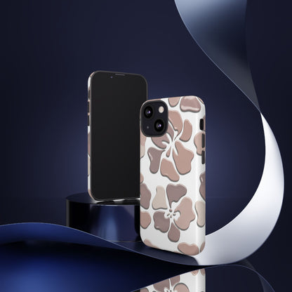 Tough Cases — Neutral Floral Tough Phone Case