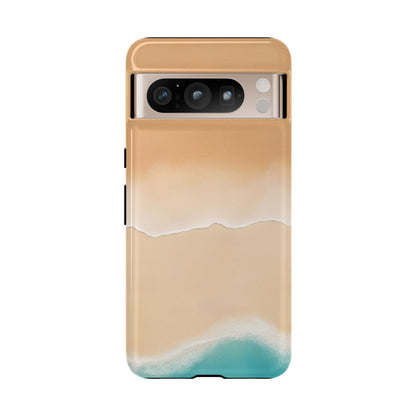 Ocean Shore Tough Phone Case — Beach Wave Protective Cover