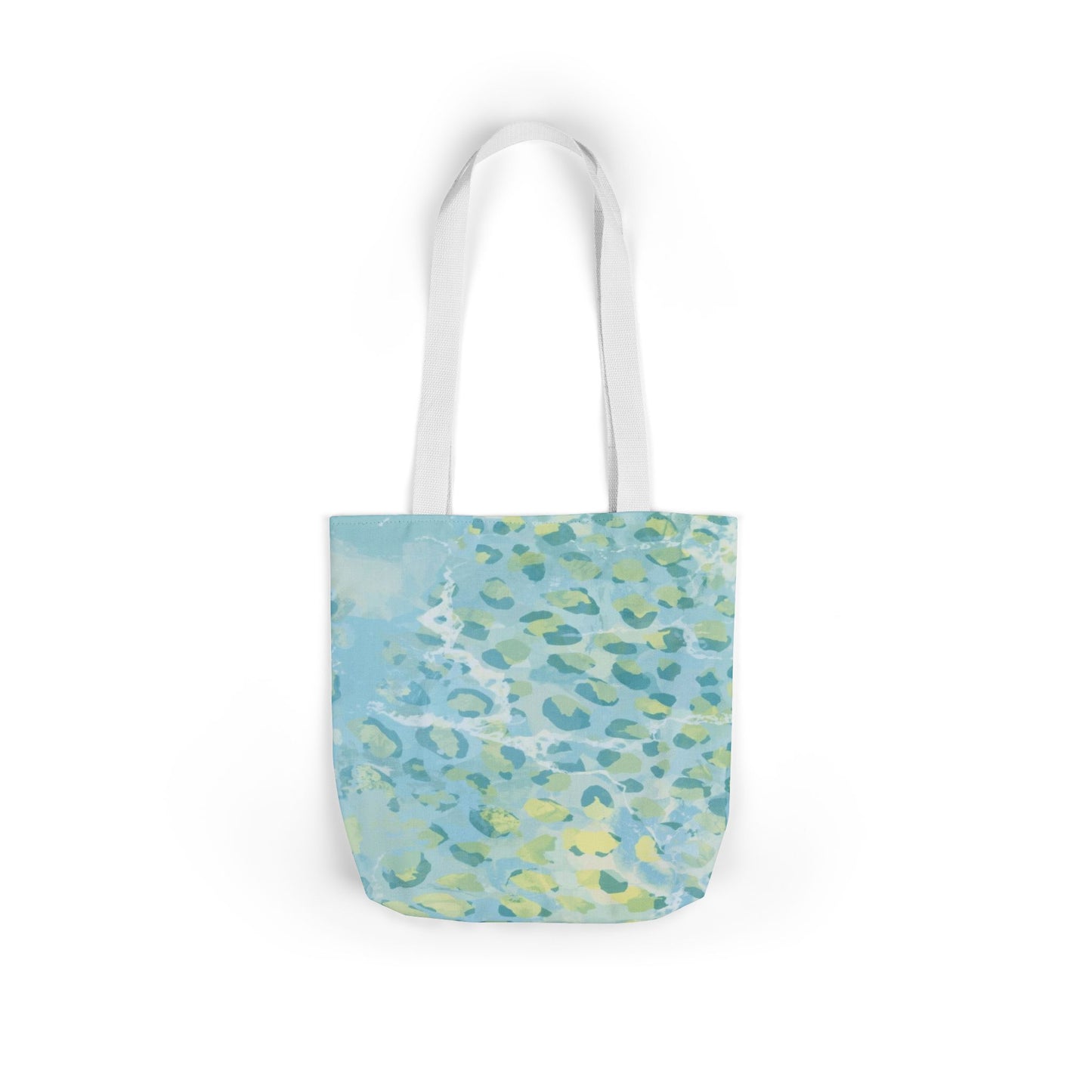 Blue Watercolor Seafoam Tote Bag