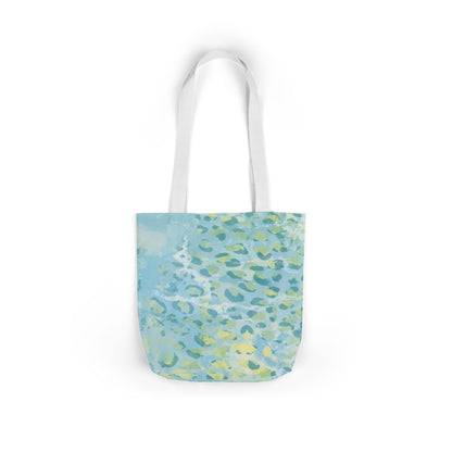 Blue Watercolor Seafoam Tote Bag
