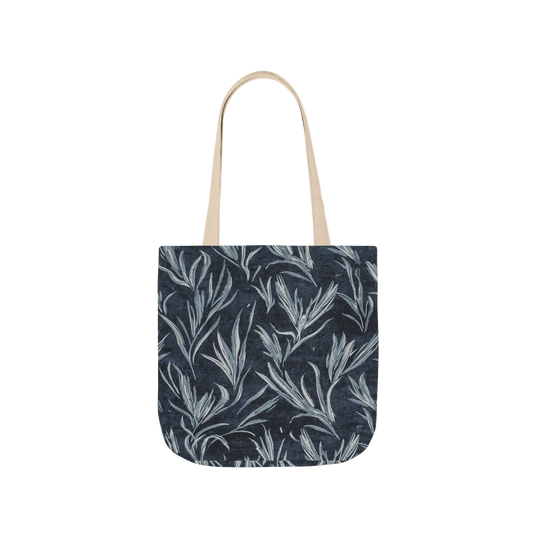 Wild Herb Canvas Tote Bag - Women's Reusable Shopping Tote