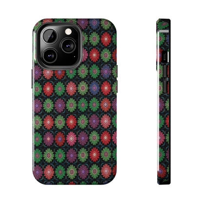 Copy of Floral Sunflower Tough Phone Case — Neutral Daisy Pattern Protective Cover