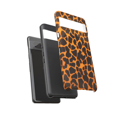Leopard Print Tough Phone Case — Slim Protective iPhone Cover