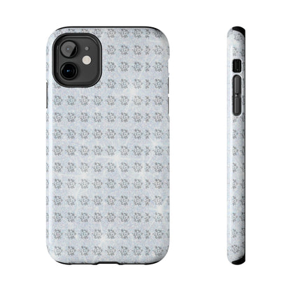 Tough Phone Case — Subtle floral Print Protective Cover