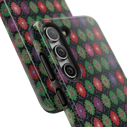 Copy of Floral Sunflower Tough Phone Case — Neutral Daisy Pattern Protective Cover