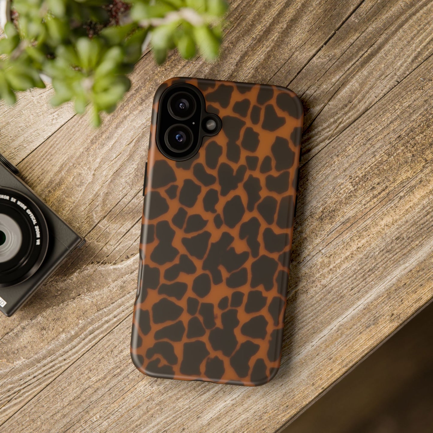 Leopard Print Tough Phone Case