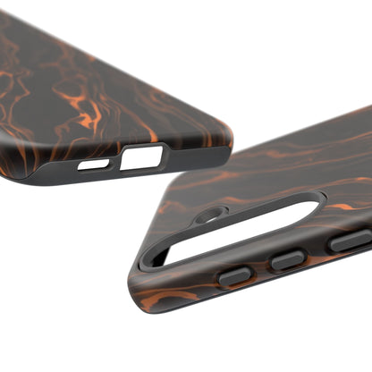 Copper Swirl Phone Case — Tough Protective iPhone Cover