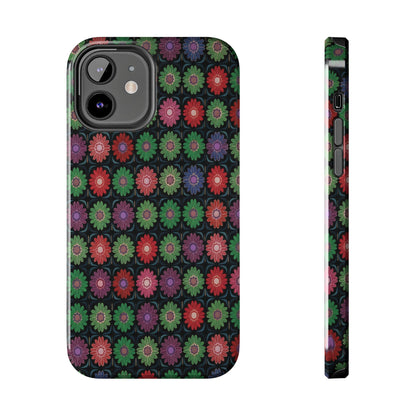 Copy of Floral Sunflower Tough Phone Case — Neutral Daisy Pattern Protective Cover
