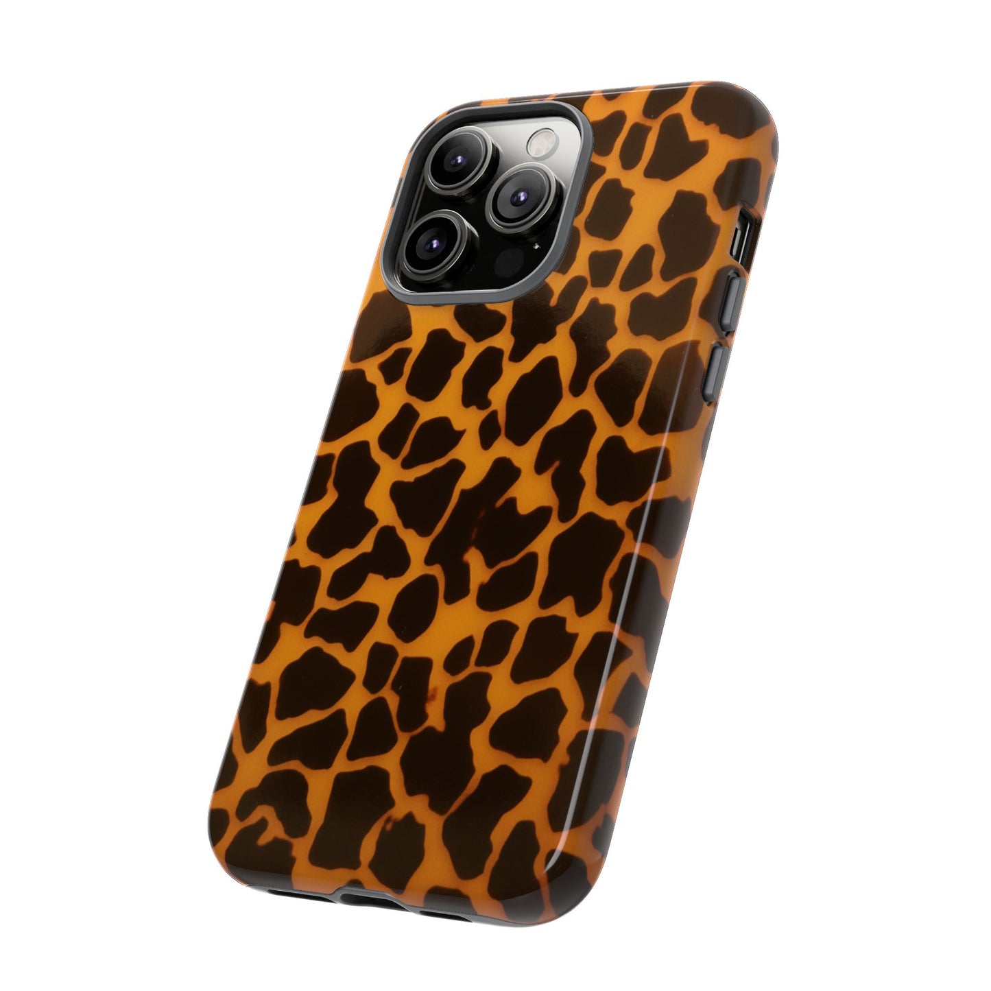 Leopard Print Tough Phone Case — Slim Protective iPhone Cover