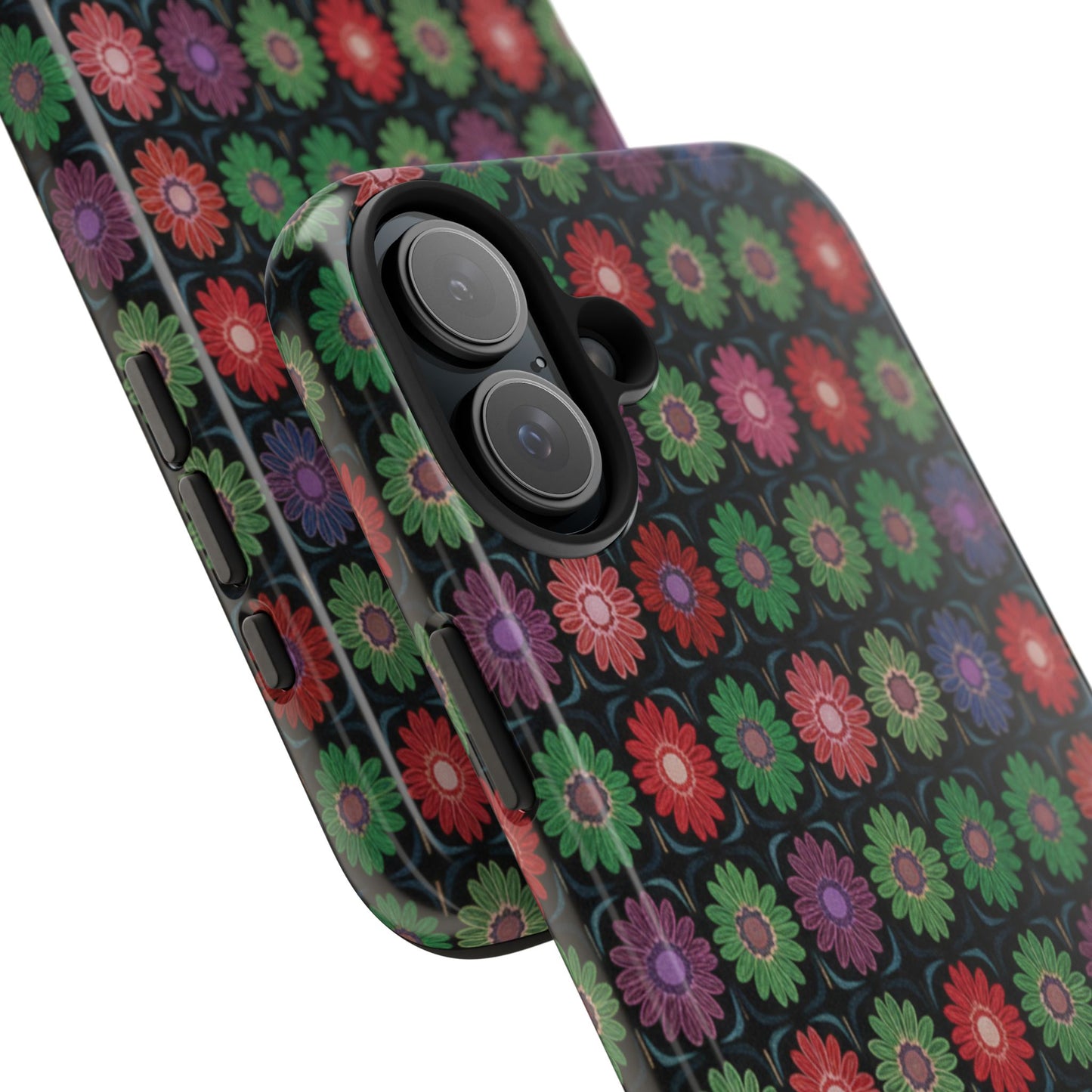 Copy of Floral Sunflower Tough Phone Case — Neutral Daisy Pattern Protective Cover