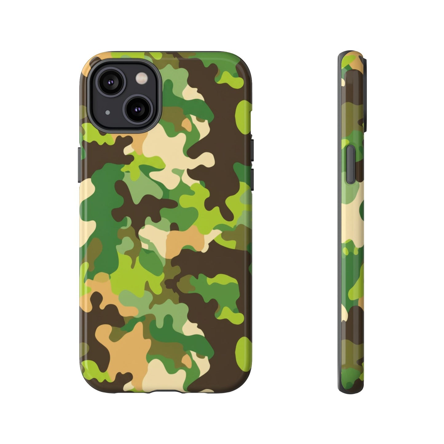 Camouflage Tough Phone Case — Military Camo Protective Cover
