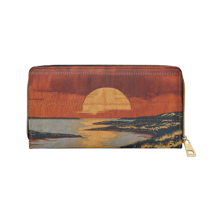 Women's Seafarer Chic: Vintage Vegan Leathers with Saltwater Patina