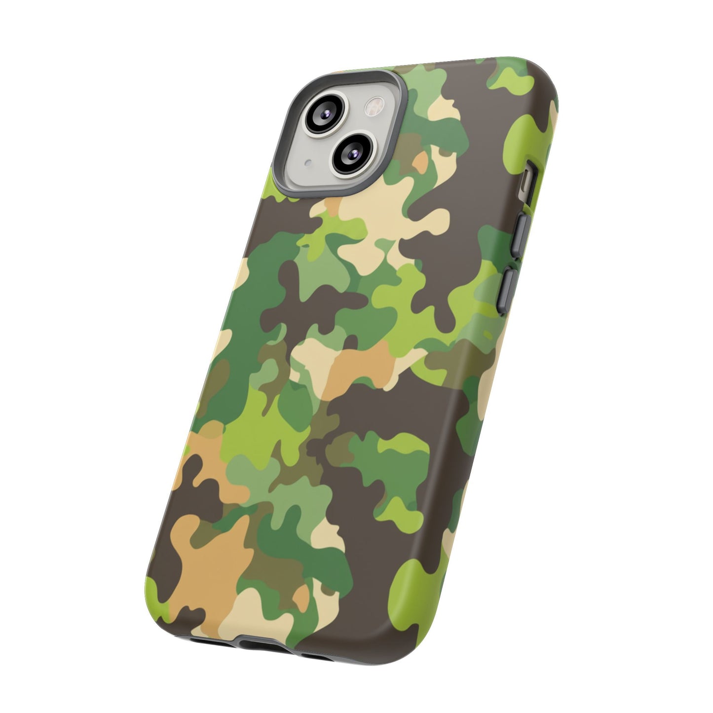 Camouflage Tough Phone Case — Military Camo Protective Cover