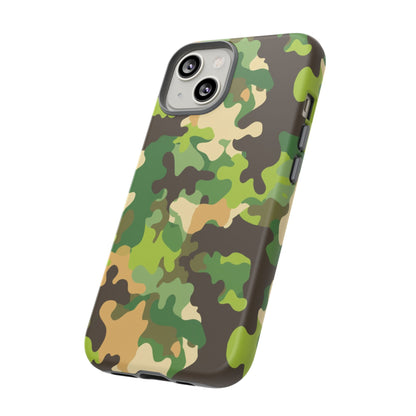 Camouflage Tough Phone Case — Military Camo Protective Cover