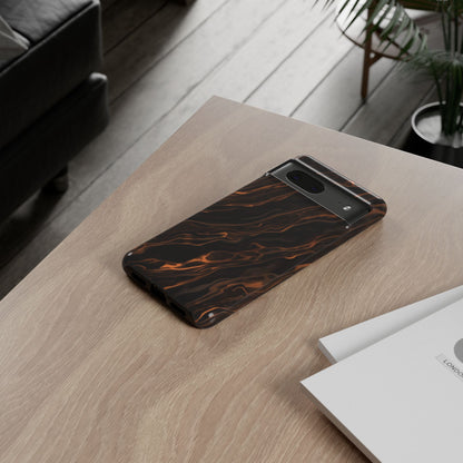 Copper Swirl Phone Case — Tough Protective iPhone Cover