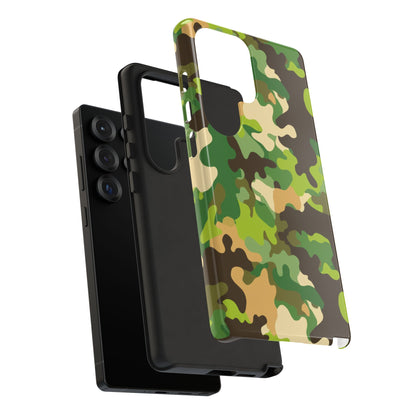 Camouflage Tough Phone Case — Military Camo Protective Cover