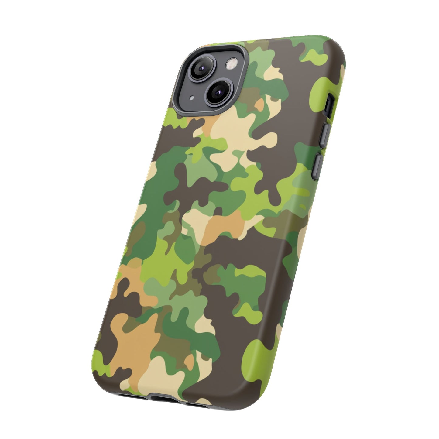 Camouflage Tough Phone Case — Military Camo Protective Cover