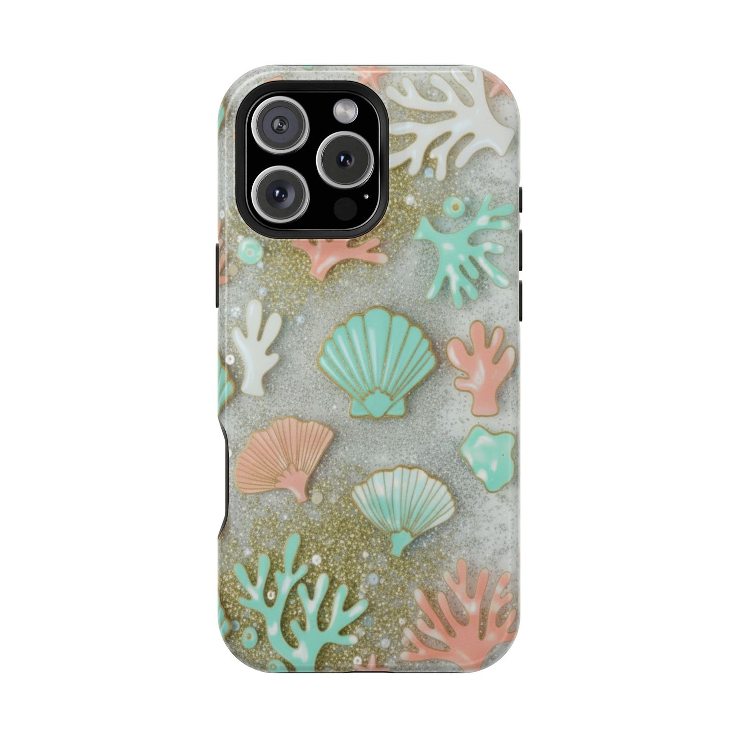 Seashell Coral Magnetic Impact Phone Case