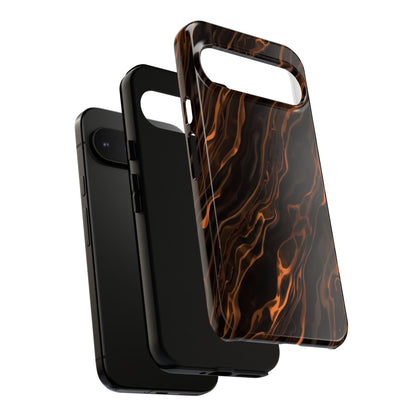 Copper Swirl Phone Case — Tough Protective iPhone Cover