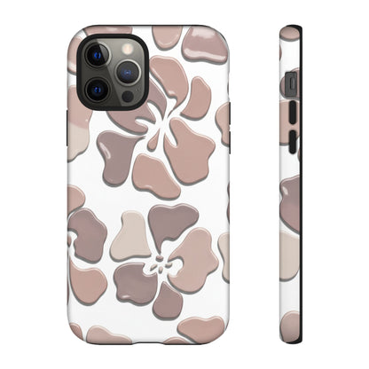 Tough Cases — Neutral Floral Tough Phone Case