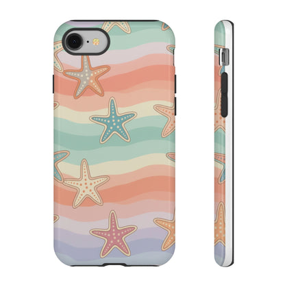 Starfish Wave Tough Phone Case — Pastel Beach Protective Cover