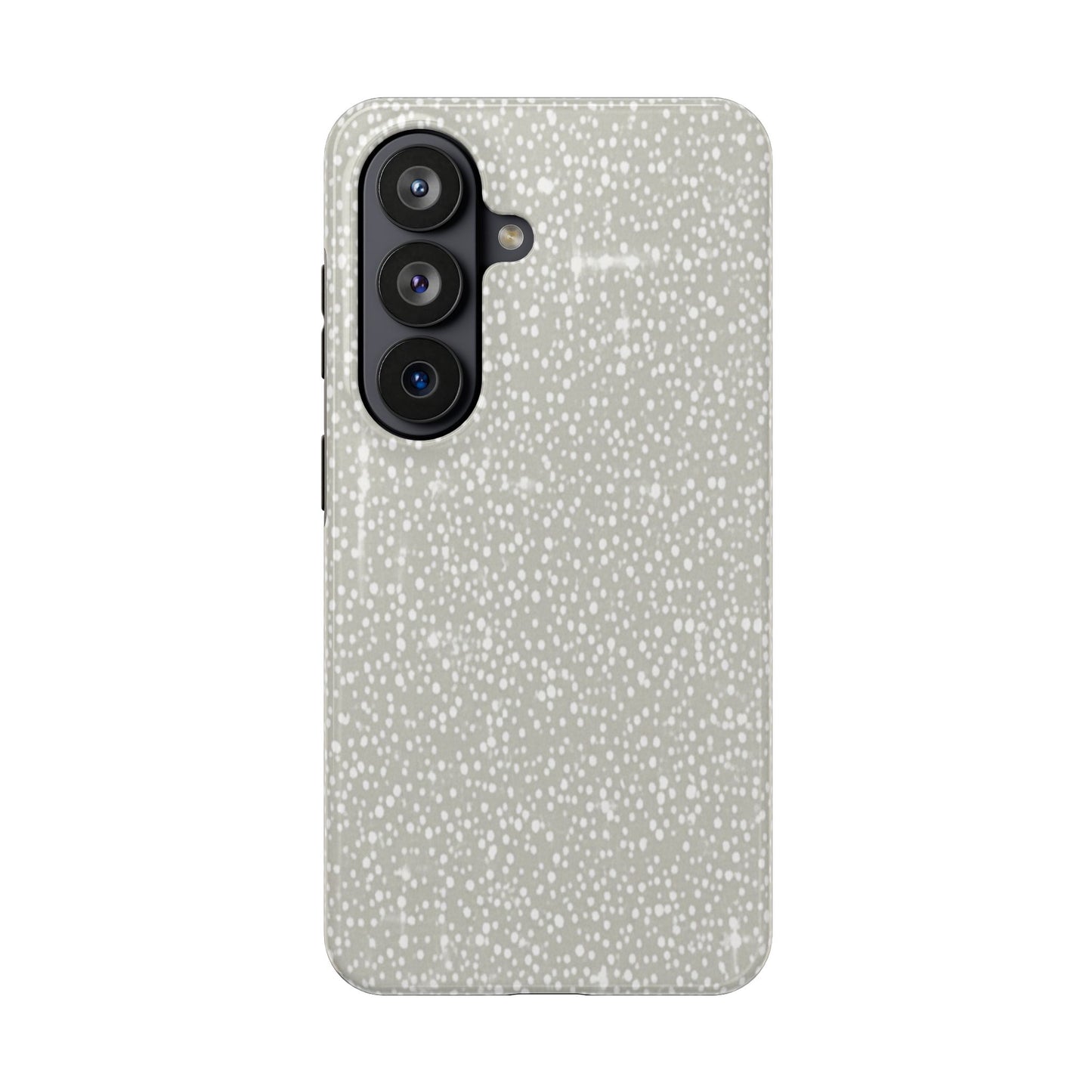 Speckled Gray Tough Phone Case — Protective Shockproof iPhone Cover