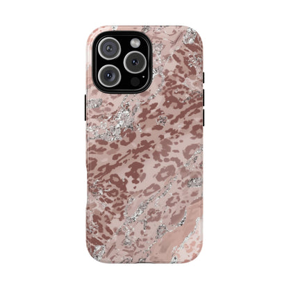 Tropical Monstera Phone Case — Colorful Leaf Protective Tough Case