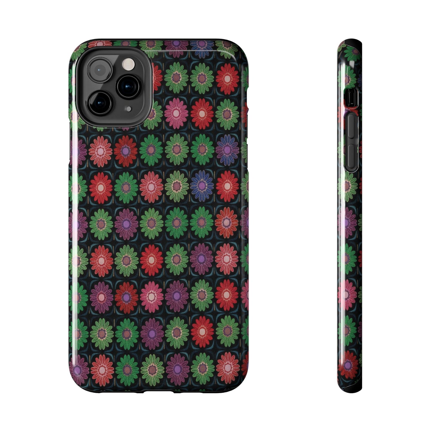 Copy of Floral Sunflower Tough Phone Case — Neutral Daisy Pattern Protective Cover