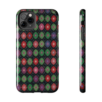 Copy of Floral Sunflower Tough Phone Case — Neutral Daisy Pattern Protective Cover