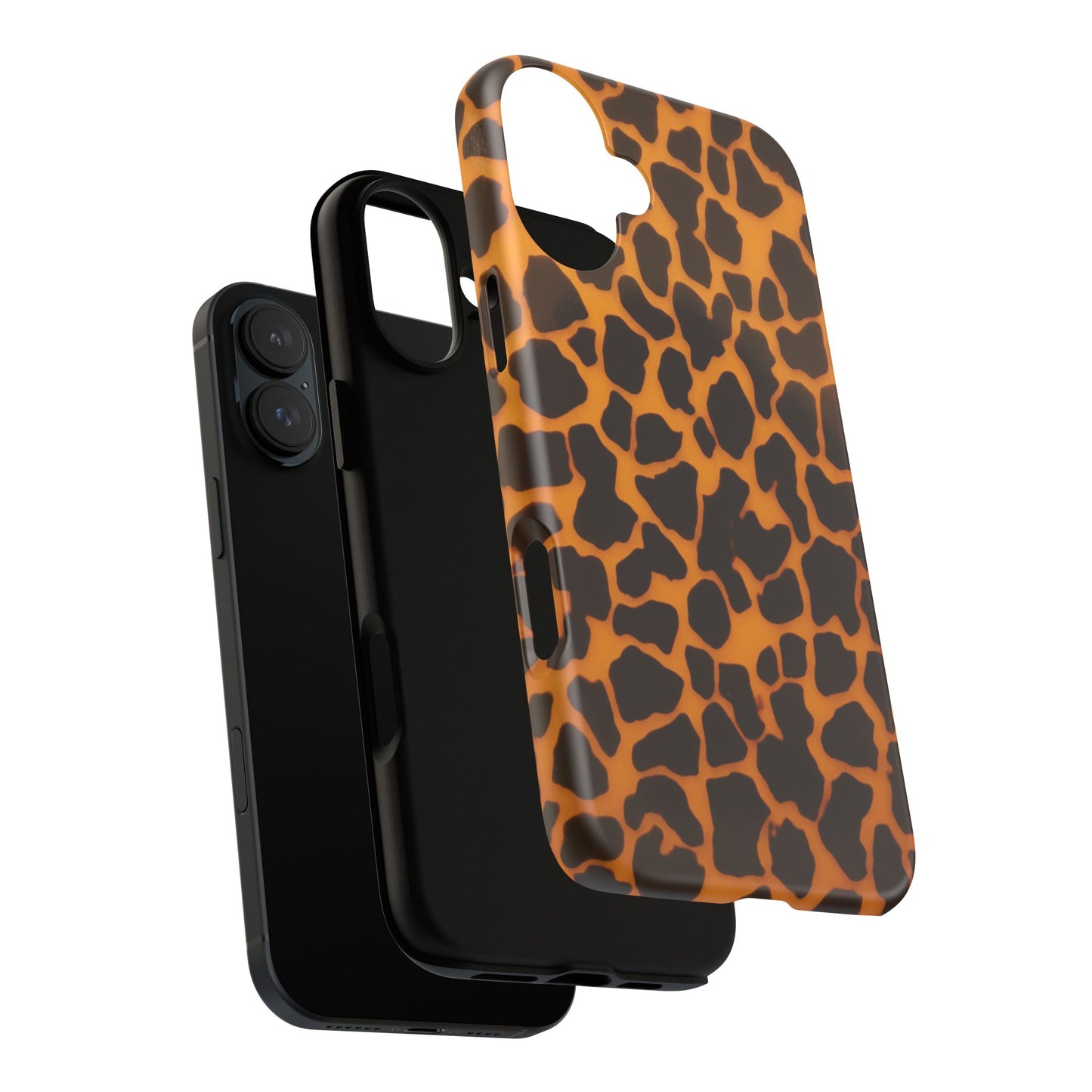 Leopard Print Tough Phone Case — Slim Protective iPhone Cover